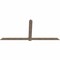 Ekena Millwork Eugene Smooth Timber Gable Bracket, Douglas Fir, 108"W x 49"H x 1 1/2"D x 5 1/2"F, 11/12 Pitch GBW108X49X0206EUG00SDF - alternate 4